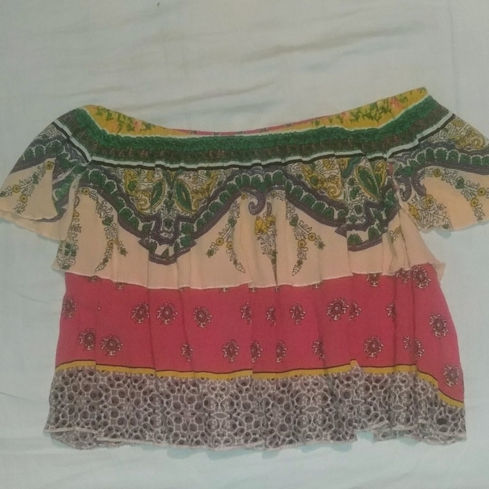 Summer cropped shirt
